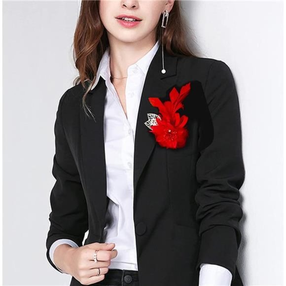 WOMEN'S Fascinator Feather Tea Party Hat N-Purple - Picture 6 of 7